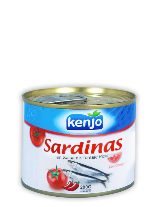 Sardines in tomato sauce with chili