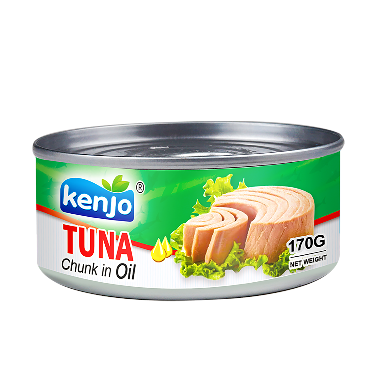 Tuna chunk in oil