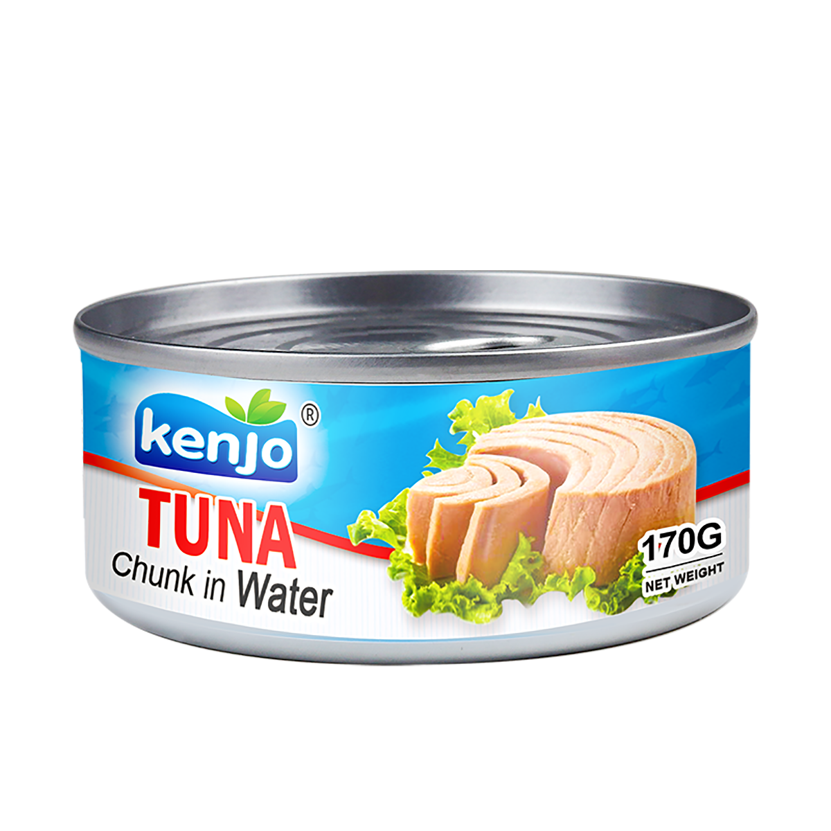 Tuna chunk in water